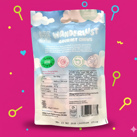 Candy Kittens Wanderlust Gourmet Chews 140g