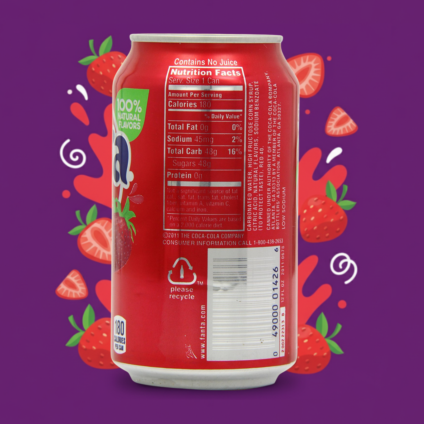 Fanta Strawberry Can 355ml