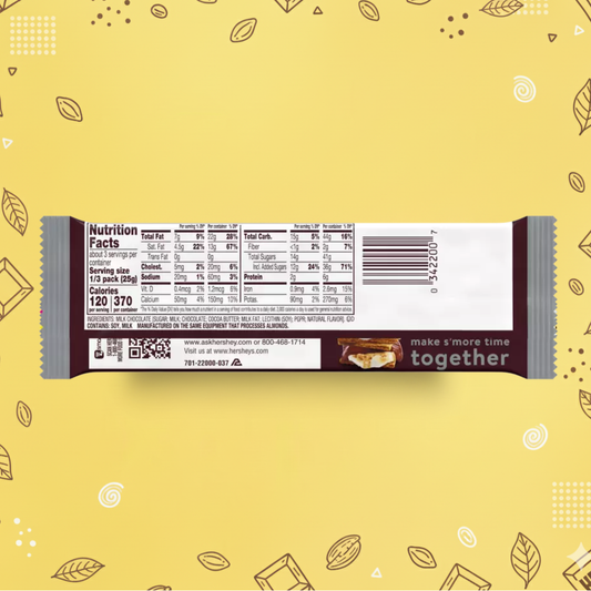 Hershey's Chocolate Bar (UK) 40g