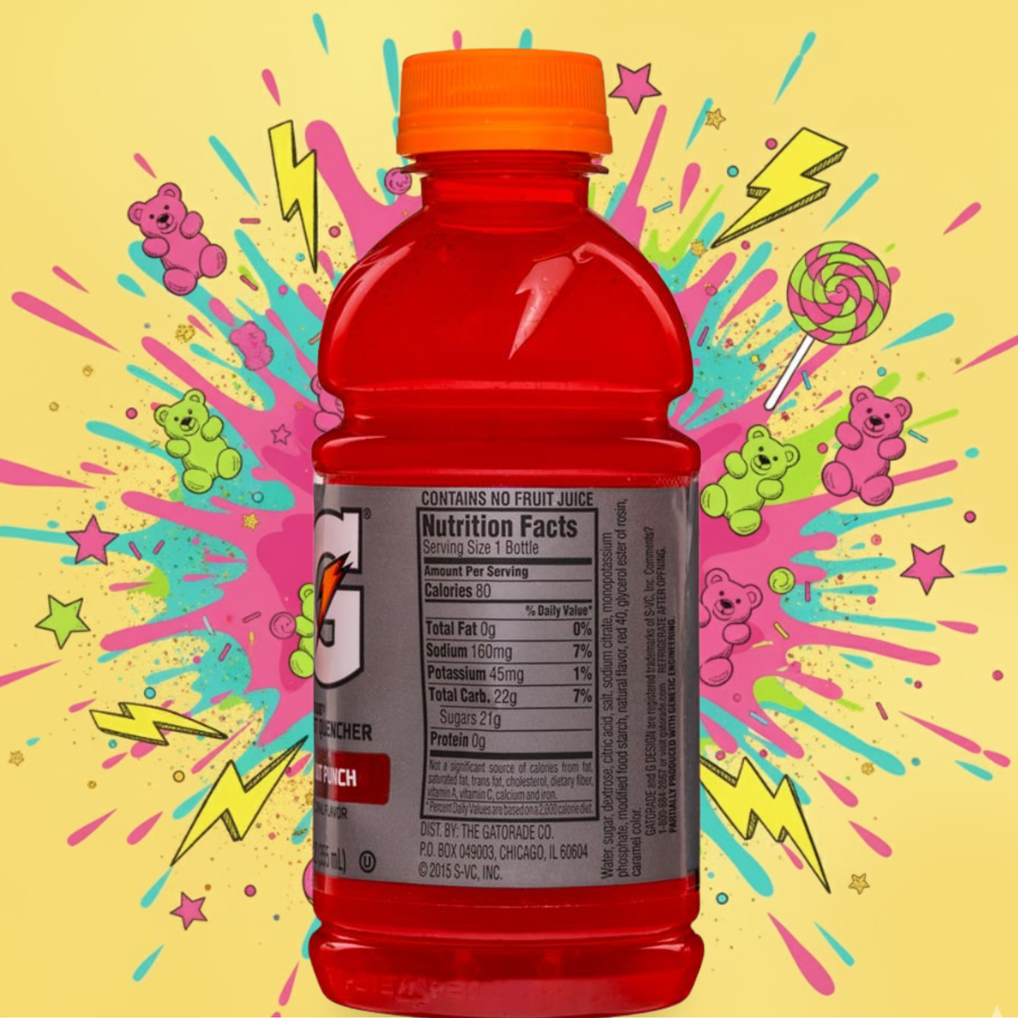 Gatorade Fruit Punch 591ml