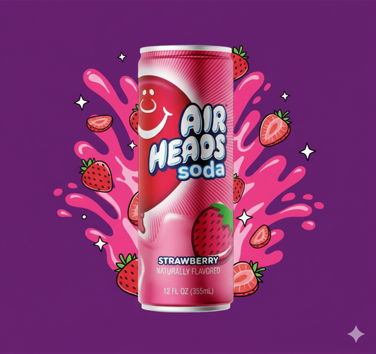 Airheads Soda Strawberry