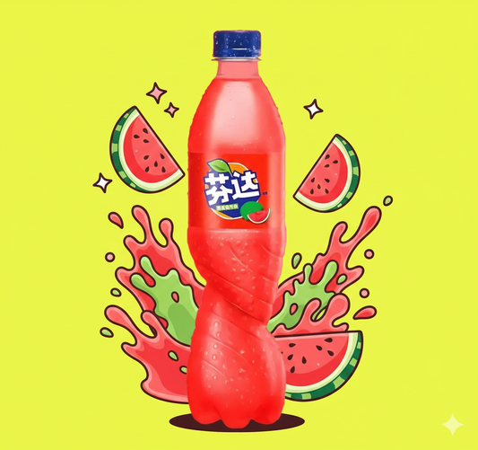 Fanta Watermelon (China - 500 ml)