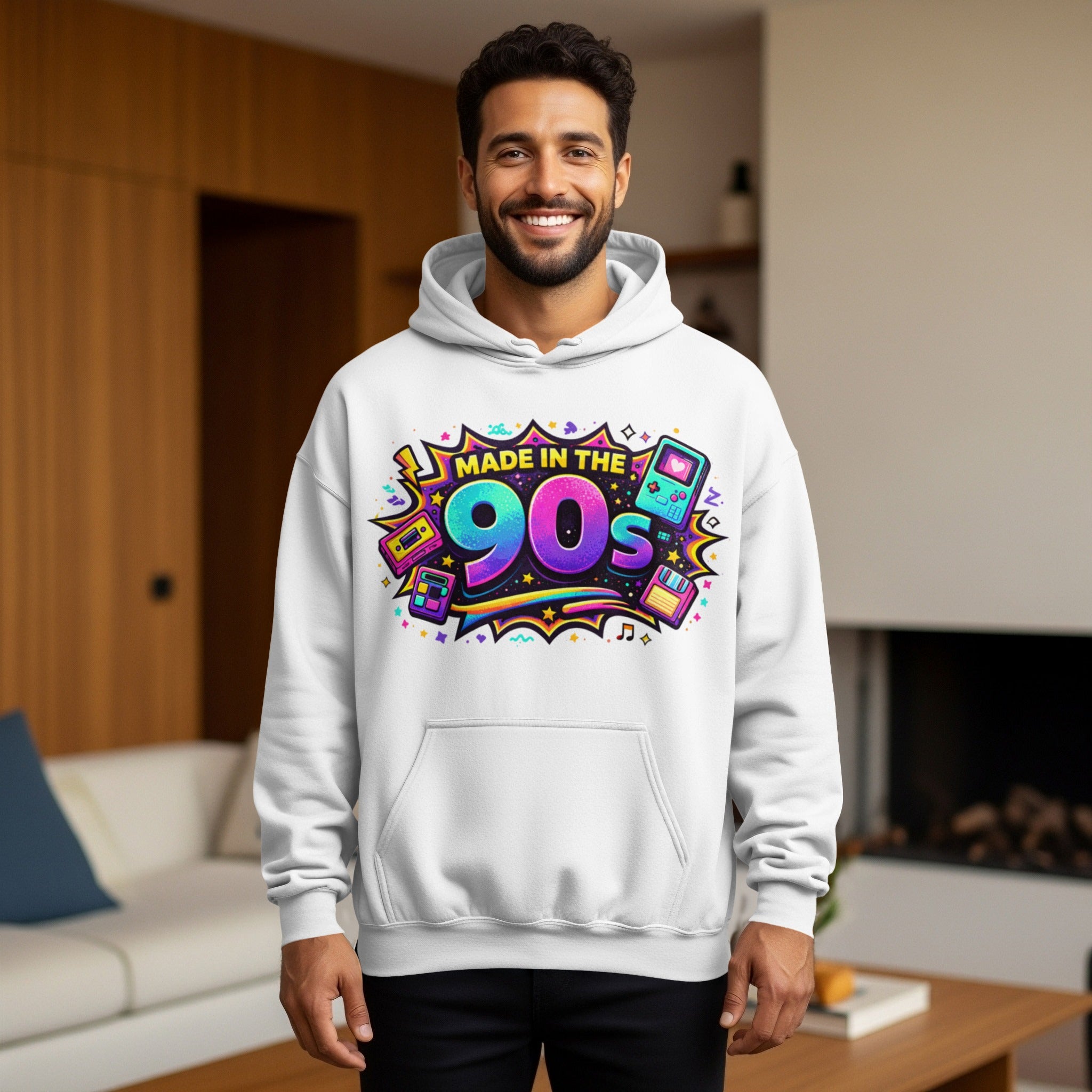 Made in the 90s Retro Design - Nostalgic Grunge Aesthetic Graphic, Gri ...