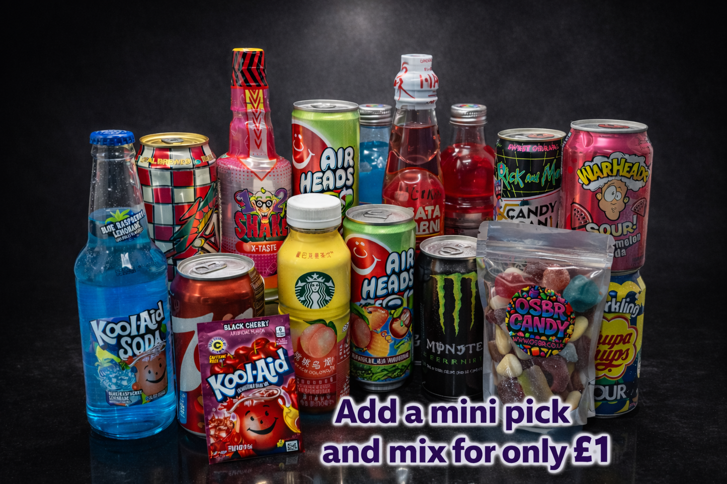 Drink Box – Premium Soda Mix: 16 Fizzy Drinks Gift Box