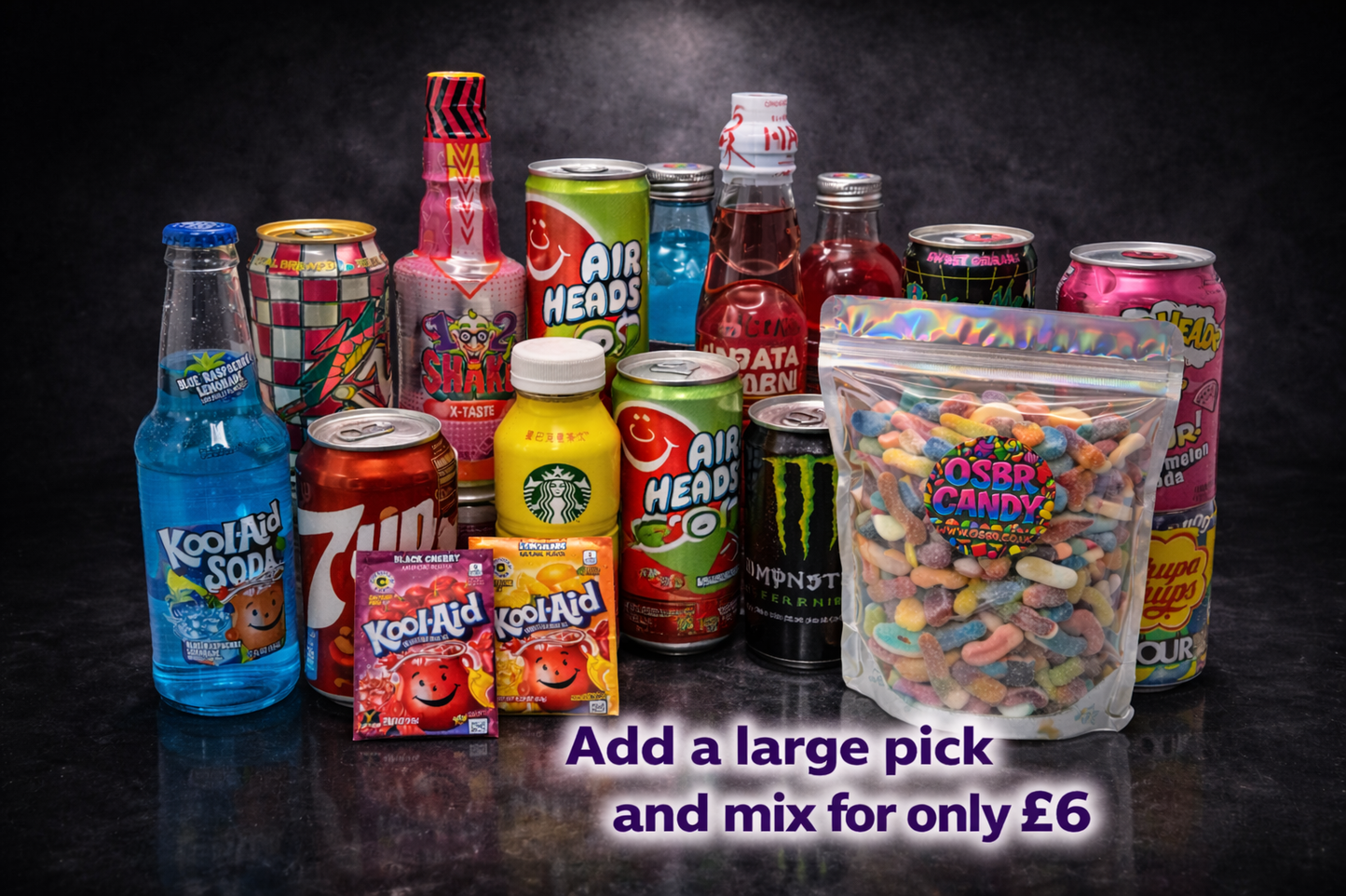 Drink Box – Premium Soda Mix: 16 Fizzy Drinks Gift Box