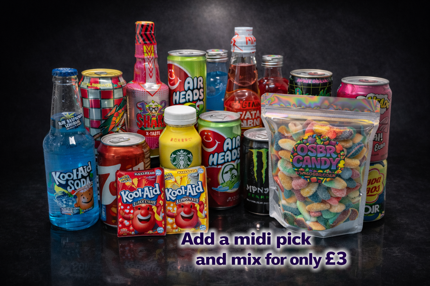 Drink Box – Premium Soda Mix: 16 Fizzy Drinks Gift Box