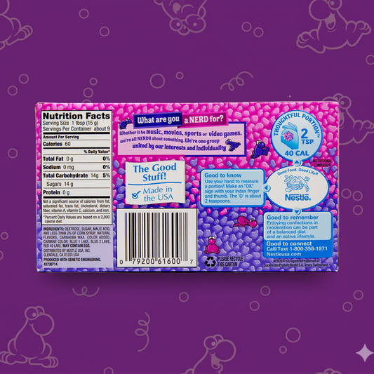 Strawberry & Grape Nerds Theatre 141g