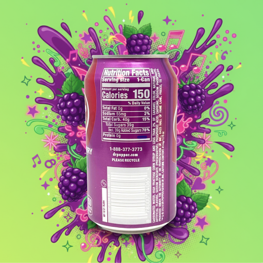 Dr Pepper Blackberry 355ml