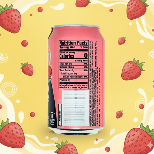 Dr Pepper Strawberries & Cream 355ml
