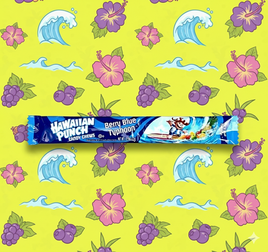 Hawaiian Punch Chew Bar Berry Blue Typhoon 23g