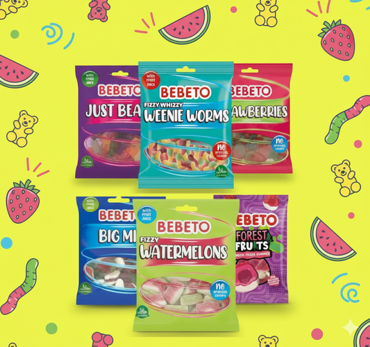 Bebeto Gummies (Halal Certified) — Any 5 for £5.49 (Was £6.49)