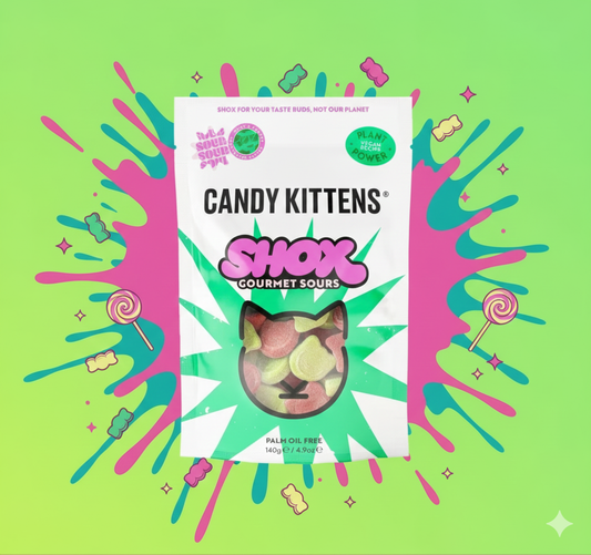 Candy Kittens Shox Gourmet Sours 140g