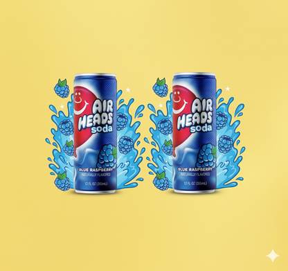 Airheads Soda Blue Raspberry