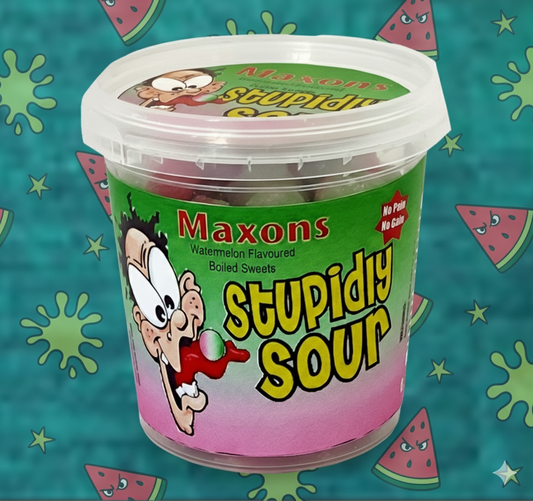 Maxons Stupidly Sour Watermelon 75g