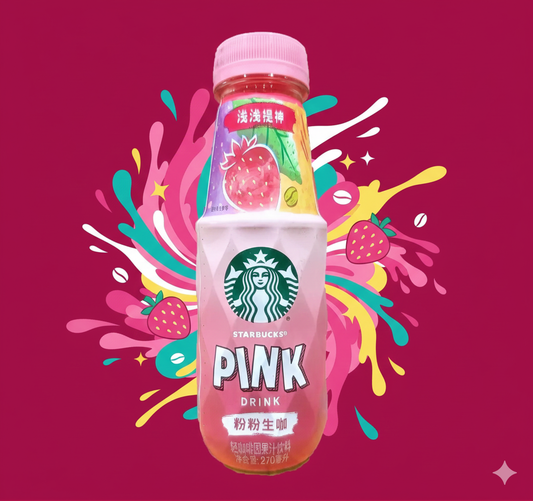 Starbucks Pink Drink Strawberry Refresher (Bottle)
