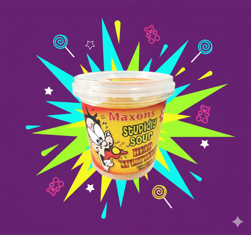 Maxons Stupidly Sour Headsplitters 100g