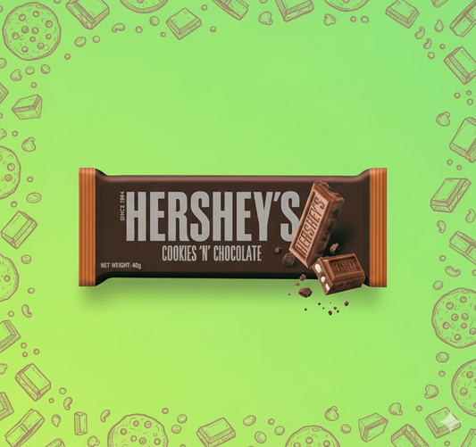 Hershey's Cookies 'n' Chocolate Bar (UK) 40g