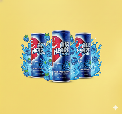 Airheads Soda Blue Raspberry
