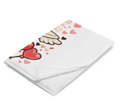 Valentine's Day Blanket | Cupid & Bears Love Throw