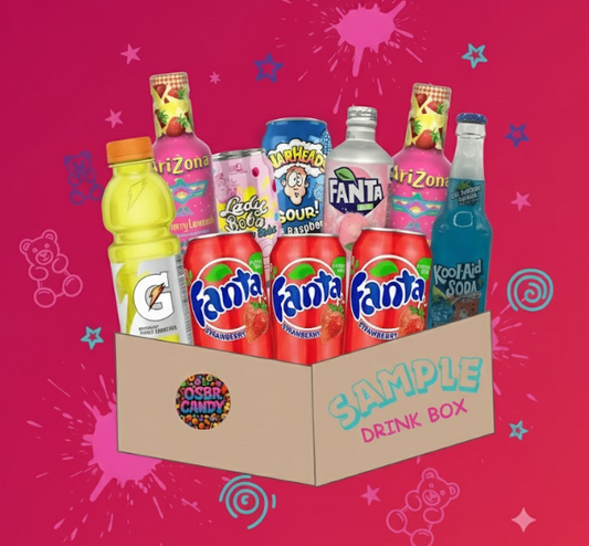 Drink Box – Soda Sampler: American & Japanese Fizzy Drinks Gift Box
