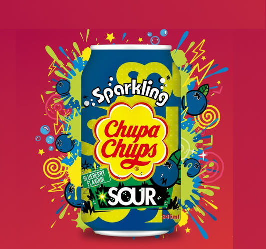 Chupa Chups Sour Blueberry 345ml