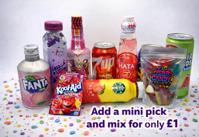 Drink Box – Soda Sampler: American & Japanese Fizzy Drinks Gift Box