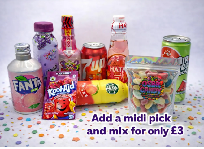Drink Box – Soda Sampler: American & Japanese Fizzy Drinks Gift Box