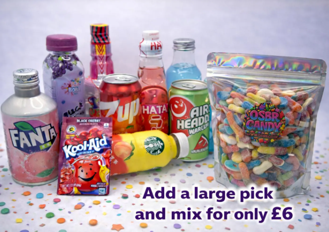 Drink Box – Soda Sampler: American & Japanese Fizzy Drinks Gift Box