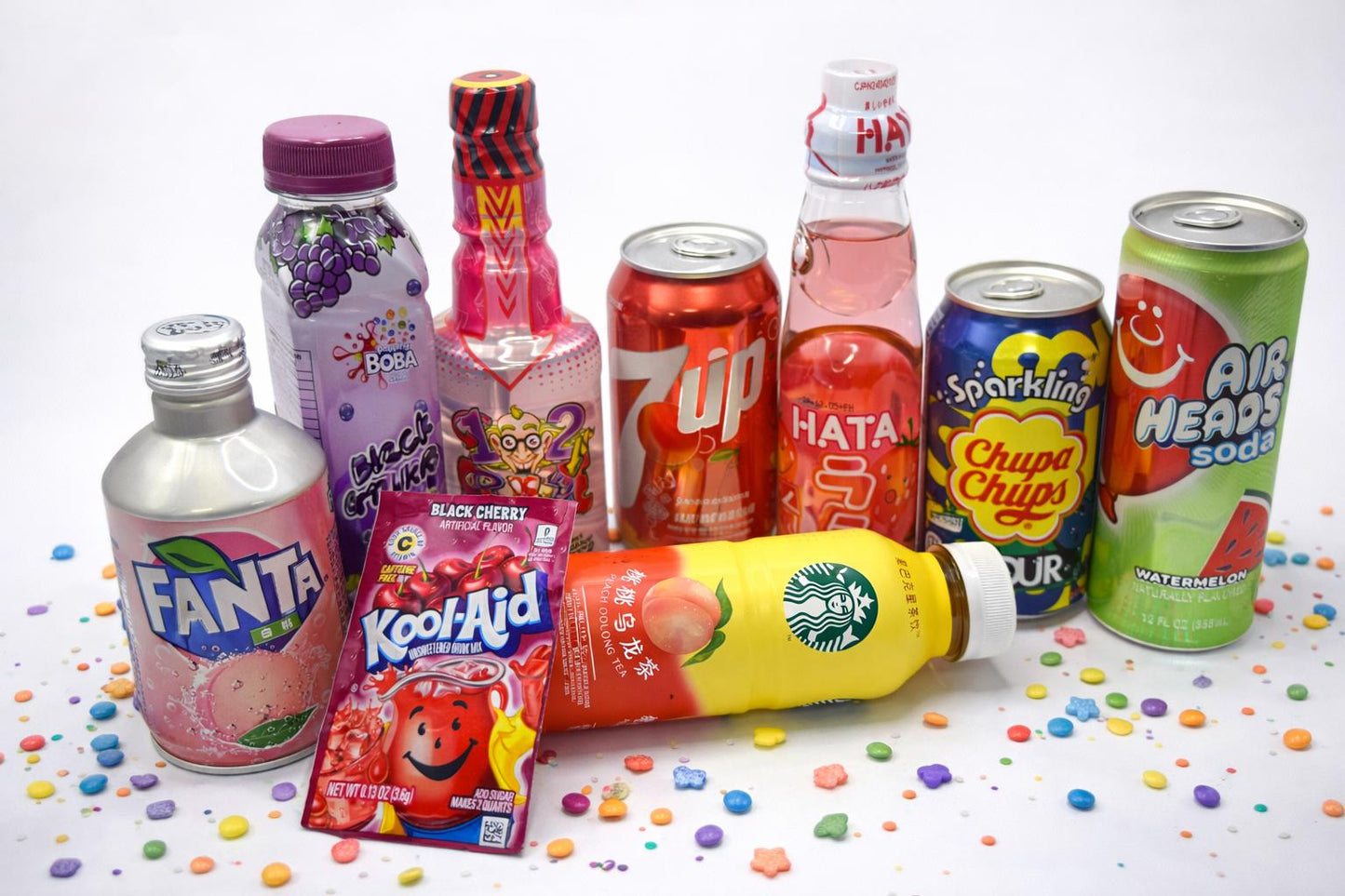 Drink Box – Soda Sampler: American & Japanese Fizzy Drinks Gift Box