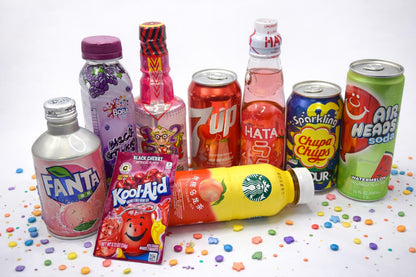 Drink Box – Soda Sampler: American & Japanese Fizzy Drinks Gift Box