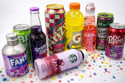 Drink Box – Soda Sampler: American & Japanese Fizzy Drinks Gift Box